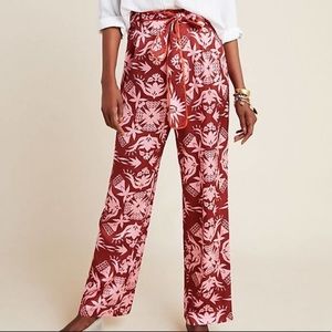 Anthropologie Printed Pants NWT